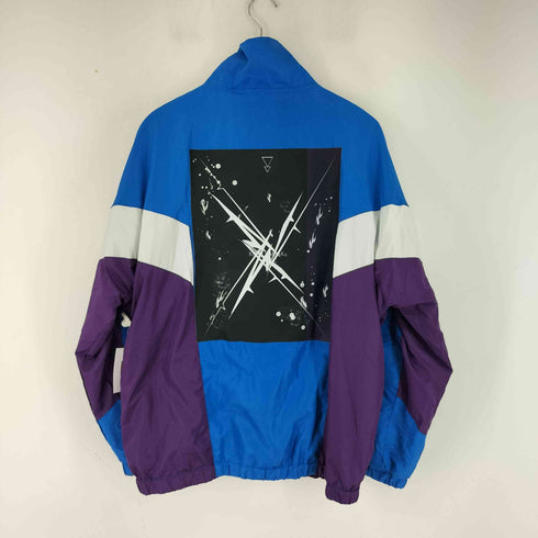 ケーエムケージャパンブランド KMK JAPAN BRAND バイカラーナイロンジャケット メンズ JPN:L