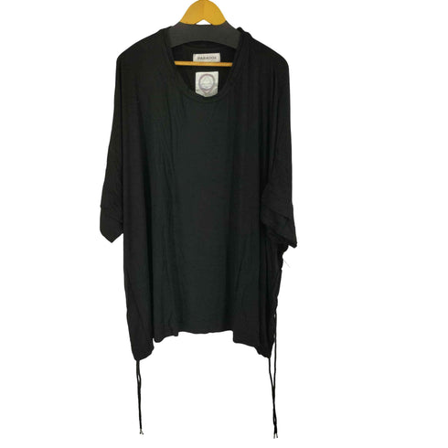 パラドックス PARADOX レーヨン混 ドロスト ドルマンスリーブ S/S カットソー メンズ