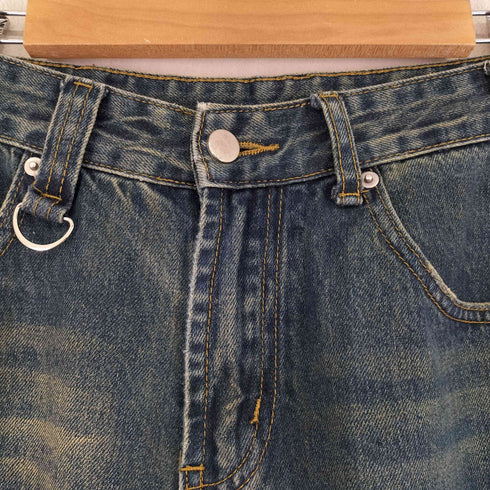 ワイドデニムパンツ メンズ