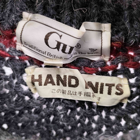 ガイ GUY HAND KNIT ウールニット メンズ JPN:L