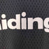 Ridingmania ロゴプリント 袖ライン メッシュTシャツ メンズ JPN:M