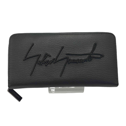 ディスコードヨウジヤマモト discord Yohji Yamamoto Signature Long Wallet シグネチャー ロゴ ウォレット メンズ