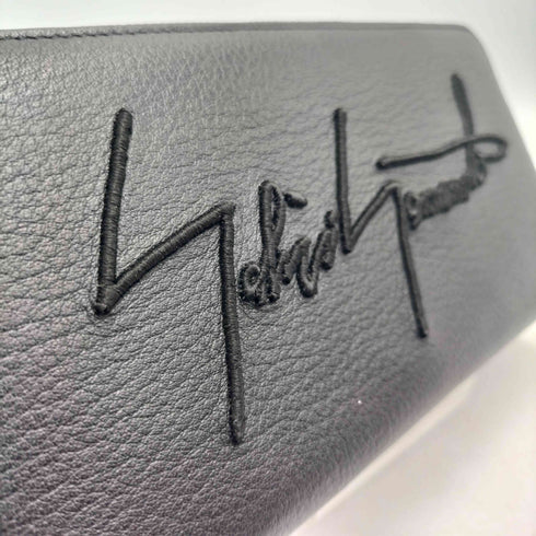 ディスコードヨウジヤマモト discord Yohji Yamamoto Signature Long Wallet シグネチャー ロゴ ウォレット メンズ