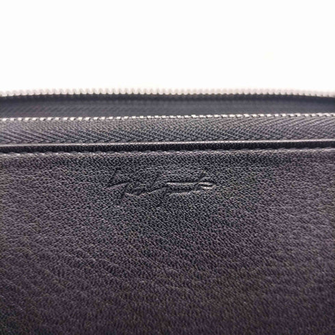 ディスコードヨウジヤマモト discord Yohji Yamamoto Signature Long Wallet シグネチャー ロゴ ウォレット メンズ