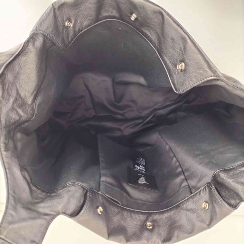 ディスコードヨウジヤマモト discord Yohji Yamamoto 23AW INFINITE Signature インフィニット シグネチャー レザー トートバッグ メンズ