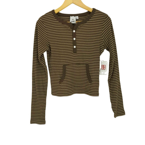 エックスガール X-girl 24SS STRIPED FITTED TOP レディース JPN:M