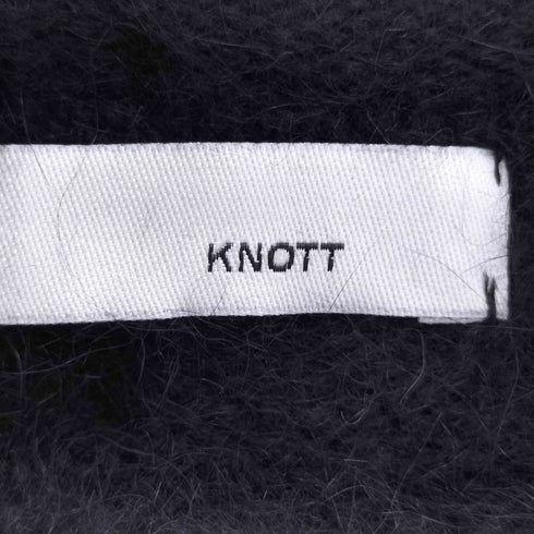 ノット KNOTT ナイロン混 ウールニットベスト レディース JPN:1