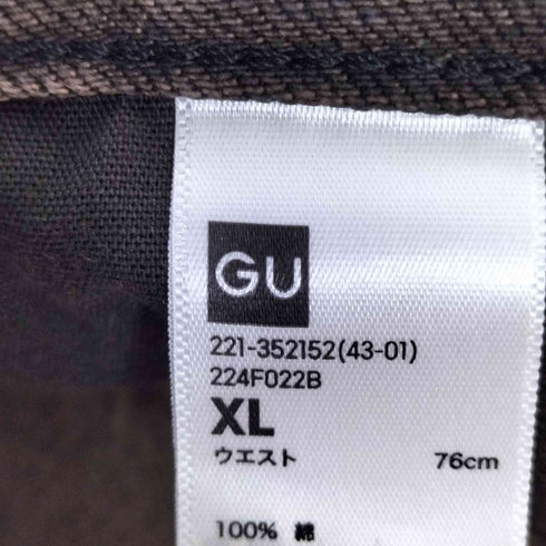 ジーユー GU バレルレッグジーンズ メンズ JPN:XL