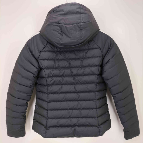アディダス adidas 19AW Hooded 3-Line Slim Fit Quilted Down Jacket ジップアップ スリム ダウンジャケット レディース import:M