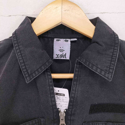 エックスガール X-girl 24SS MILITARY COMPACT VEST レディース JPN:M