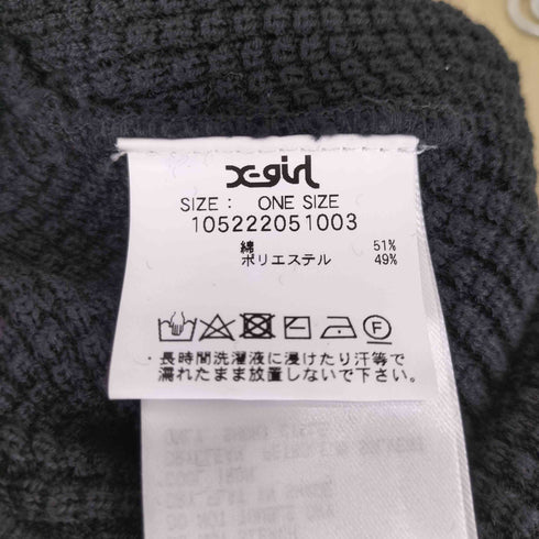 エックスガール X-girl COOL MAX KNIT CAP レディース ONE SIZE