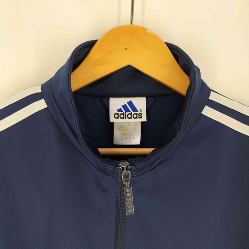 アディダス adidas 90-00s 万国旗タグ トレフォイルロゴ トラックジャケット メンズ import:L