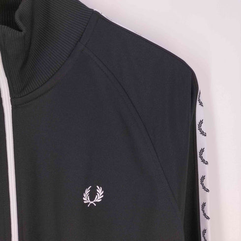 フレッドペリー FRED PERRY Taped Track Jacket テープ トラックジャケット メンズ import:L
