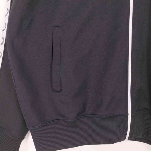 フレッドペリー FRED PERRY Taped Track Jacket テープ トラックジャケット メンズ import:L