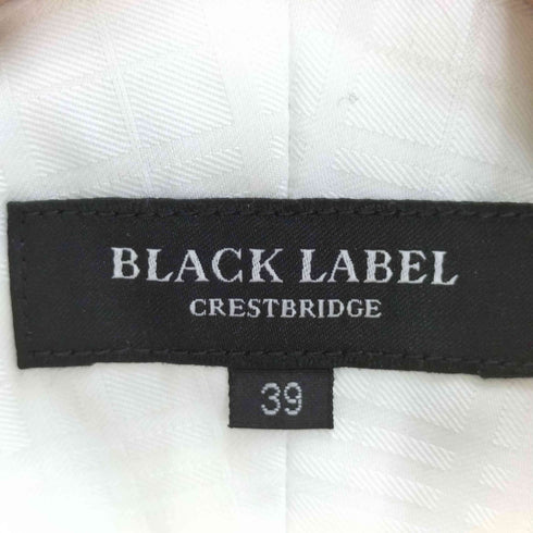ブラックレーベルクレストブリッジ BLACK LABEL CRESTBRIDGE ロゴ刺繍 ワイドカラーチェックシャツ メンズ 39