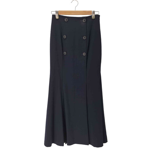 リリーブラウン Lily Brown 23AW 釦ディテールセミフレアスカート 090 DNVY レディース JPN:1