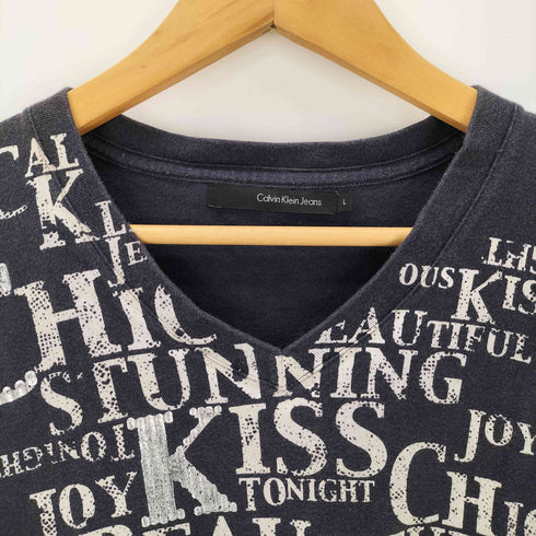 カルバンクラインジーンズ Calvin Klein Jeans グラフィックプリントカットソー Y2K メンズ JPN:L