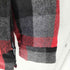 GAUPA ブロックチェックウールシャツジャケット スナップボタン メンズ import:L