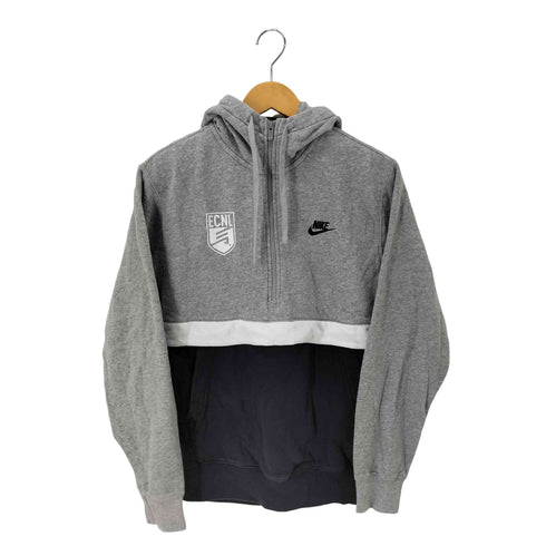 ナイキ NIKE ハーフジップバイカラーフーディー メンズ import:M