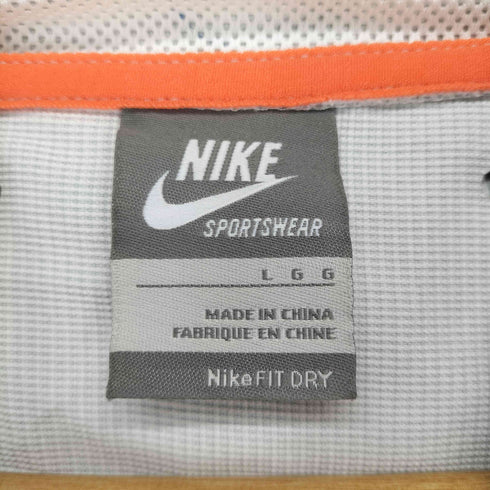 ナイキ NIKE 00S ストライプフーデッドジャケット メンズ JPN:L