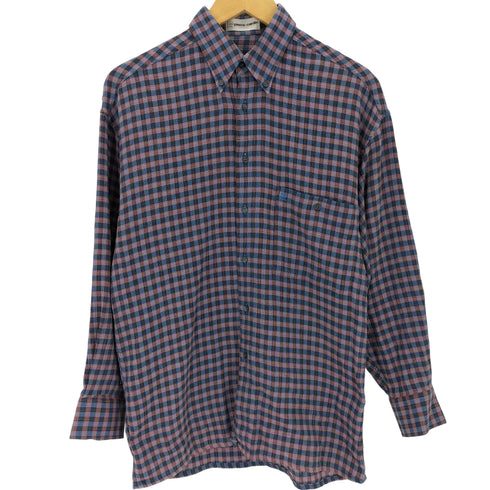 ピエールカルダン pierre cardin チェックシャツ メンズ JPN:S