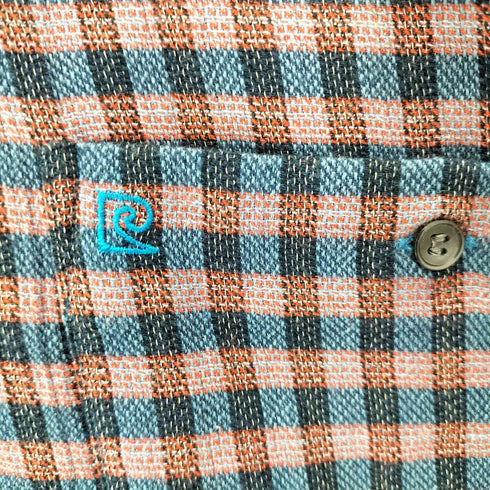 ピエールカルダン pierre cardin チェックシャツ メンズ JPN:S