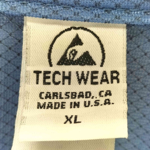 tech wear USA製 メッシュジャケット メンズ JPN:XL