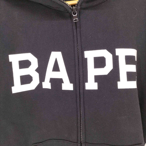 アベイシングエイプ A BATHING APE APE HEAD FULLZIP HOODIE メンズ JPN:M