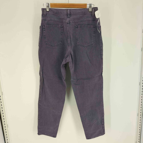 ラングラー Wrangler for women USA製 ジップフライ カラー デニムパンツ パープル ユニセックス レディース 34×30
