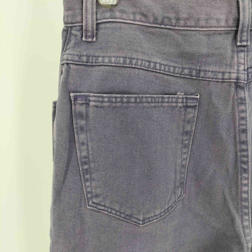 ラングラー Wrangler for women USA製 ジップフライ カラー デニムパンツ パープル ユニセックス レディース 34×30