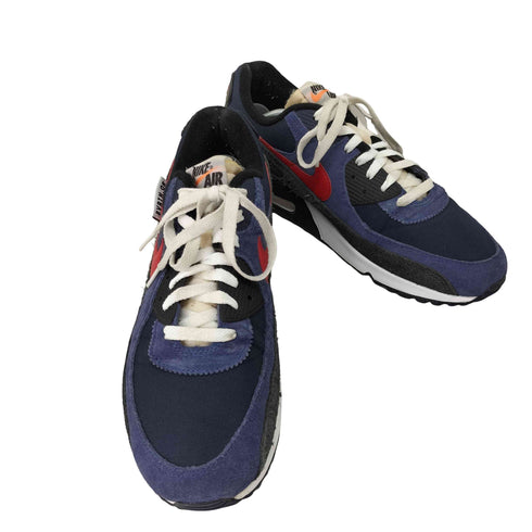 ナイキ NIKE AIR MAX 90 SE DEEP ROYAL/UNIVERSITY RED メンズ JPN:29