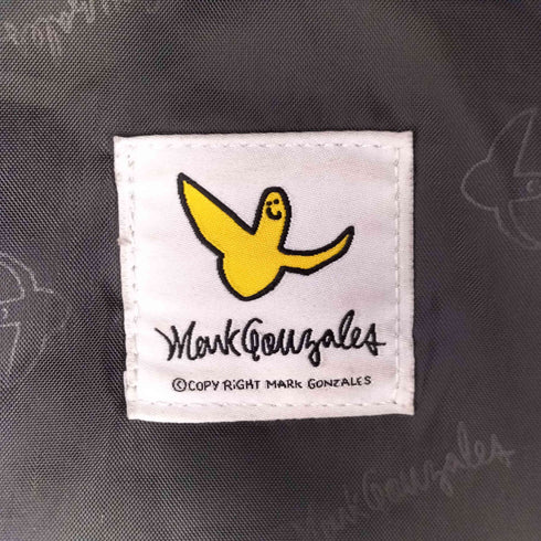マークゴンザレス Mark Gonzales フロントロゴリュック デイパック メンズ