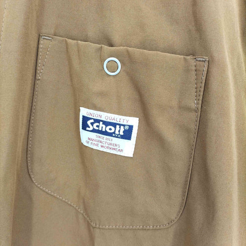 ショット Schott TC WORK S/S SHIRT TC ワーク シャツ メンズ JPN:M