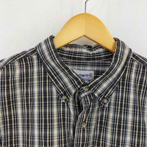 カーハート Carhartt チェック オーバーサイズ S/S BDシャツ メンズ import:XXL