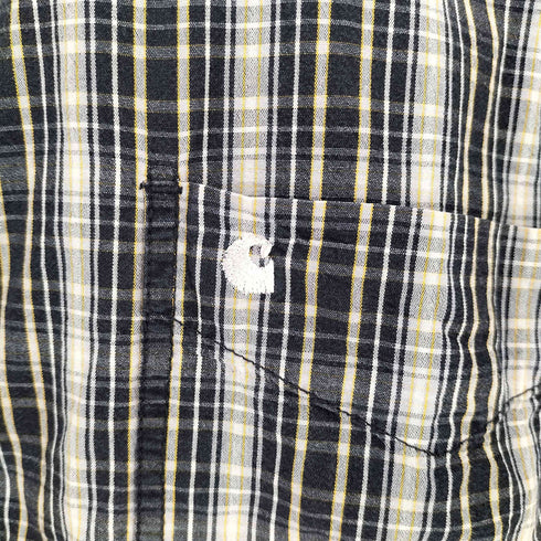 カーハート Carhartt チェック オーバーサイズ S/S BDシャツ メンズ import:XXL