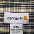カーハート Carhartt チェック オーバーサイズ S/S BDシャツ メンズ import:XXL