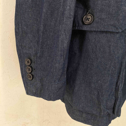 エンジニアードガーメンツ Engineered Garments HBH 別注 FOLK JACKET-INDUSTRIAL 8oz DENIM メンズ JPN:M