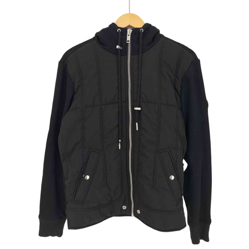 ディーゼル DIESEL S.BELLA 中綿 キルティング切替 フーデッド ジップアップ ブルゾン メンズ