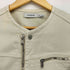 ノンネイティブ nonnative WORKER JACKET C/P OXFORD STRETCH VW OVERDYED フルジップ ノーカラー ジャケット メンズ JPN:2