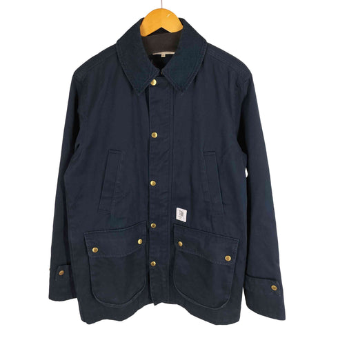 トミー TOMMY フィールドコットンジャケット 裏地チェック ミリタリーライク ジップブルゾン メンズ import:L