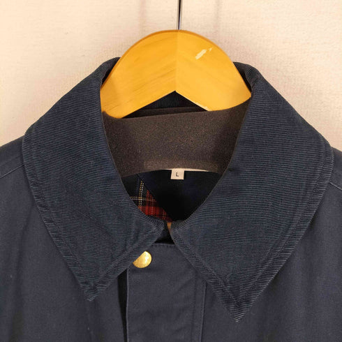 トミー TOMMY フィールドコットンジャケット 裏地チェック ミリタリーライク ジップブルゾン メンズ import:L