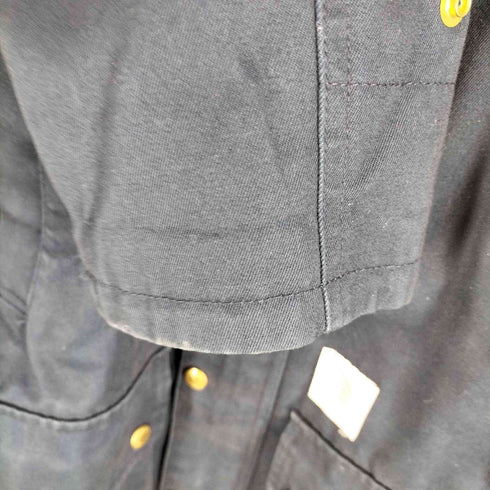 トミー TOMMY フィールドコットンジャケット 裏地チェック ミリタリーライク ジップブルゾン メンズ import:L