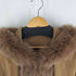 サガファーズ SAGA FURS 美品 ポンチョ カシミヤ ブルーフォックス カシミヤ100%ケープ ブラウン レディース M-L