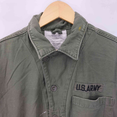 ユーエスアーミー U.S. ARMY 80S 83年会計 コットンサテンオーバーオール メンズ MEDIUM