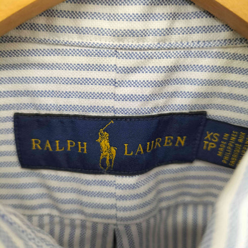ラルフローレン RALPH LAUREN スモールポニー刺繍ストライプBDシャツ メンズ import:XS