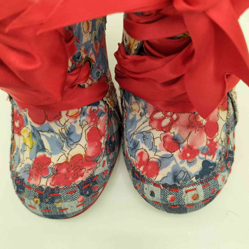 Irregular Choice Abigails Party 花柄リボンブーティ レディース EUR:36