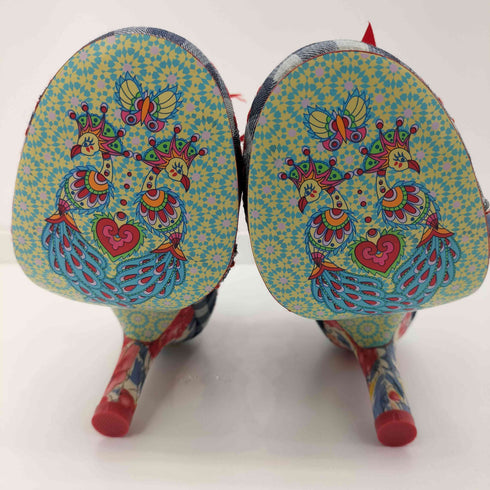 Irregular Choice Abigails Party 花柄リボンブーティ レディース EUR:36