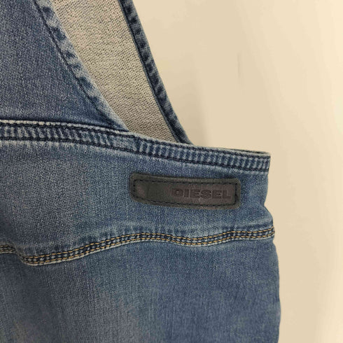ディーゼル DIESEL Makee Denim sweat pants 月桂樹ボタン デニム サロペット ワンピース Y2K レディース import:XS