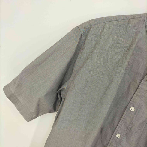 ビューティーアンドユースユナイテッドアローズ BEAUTY & YOUTH UNITED ARROWS バンドカラー スクエア ショートスリーブ シャツ メンズ JPN:M