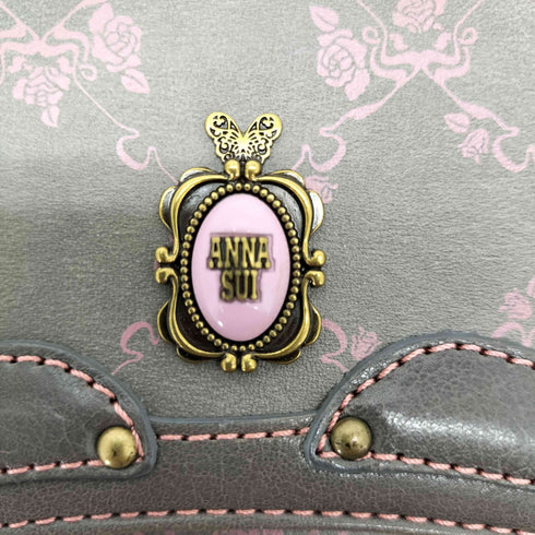 アナスイ ANNA SUI 薔薇モチーフ長財布 レディース